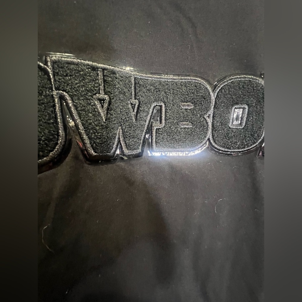 Officially Liscensed NFL Dallas Cowboys ProStandard Black on Black T-shirt - Picture 9 of 10